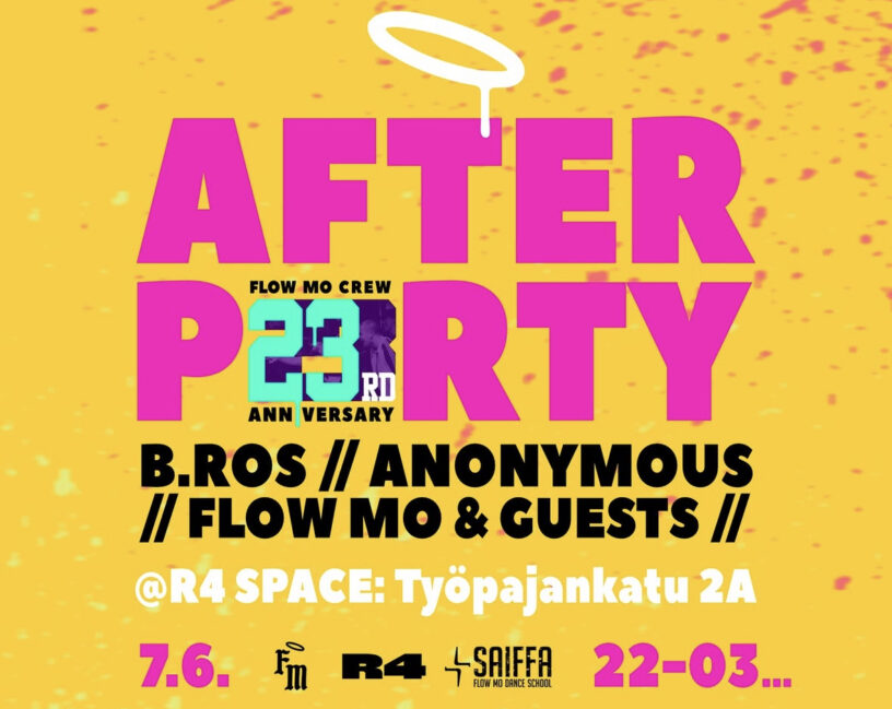 Flow Mo Flow Mo Anniversary Afterparty - Teurastamo